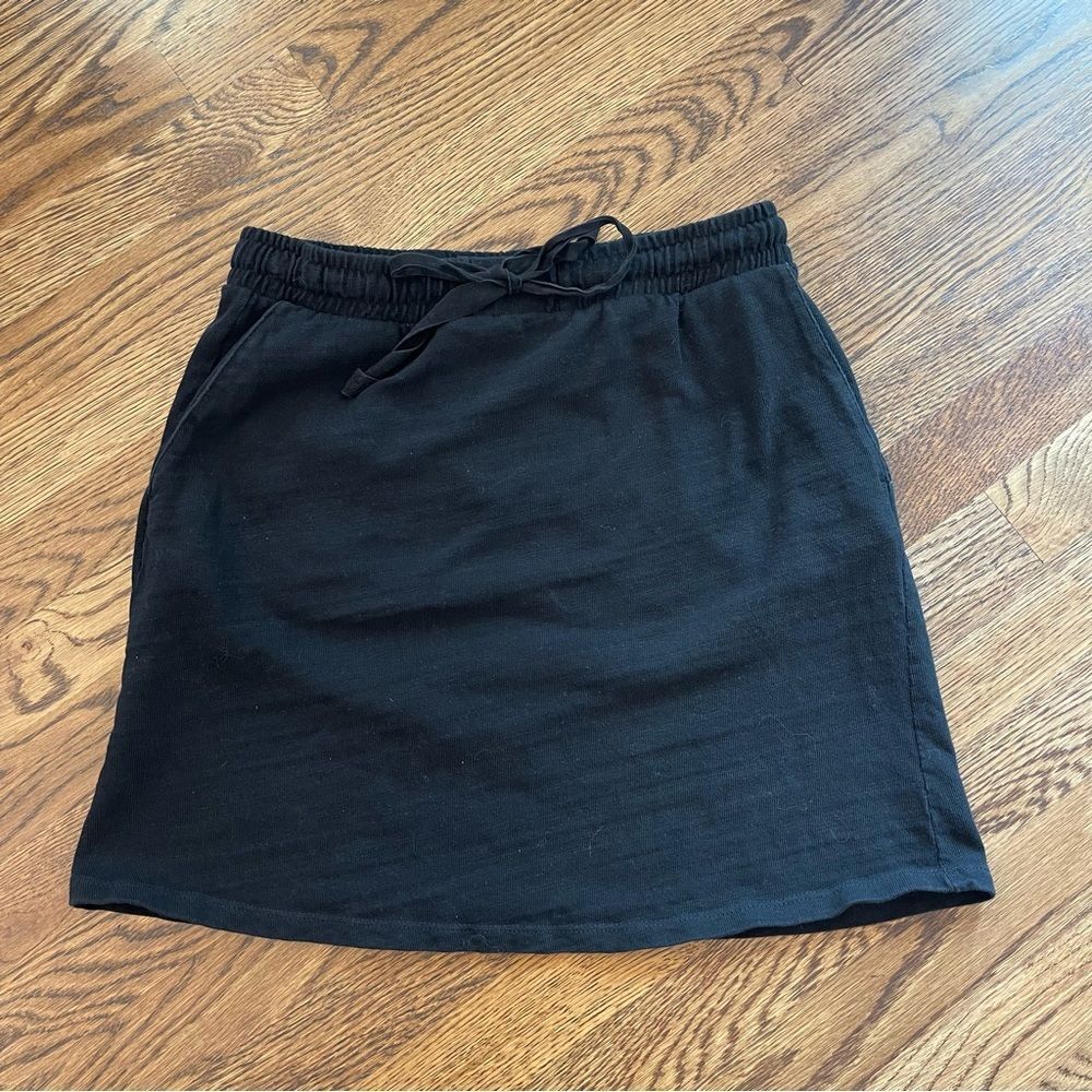 Caslon Women’s Tie Waist Cotton Skirt